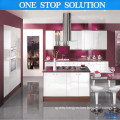 2016 New Arrival Modern Kitchen Cabinet (Red color)